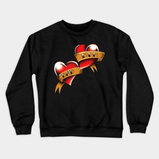 Two Hearts Crewneck Sweatshirt